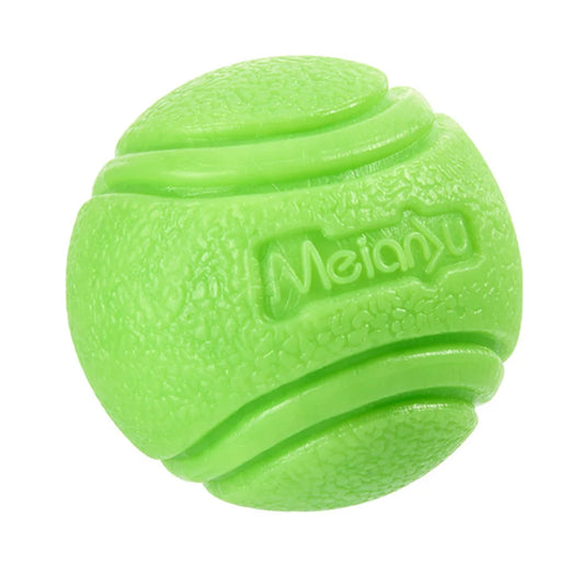 Dog Bouncy Rubber Solid Ball Resistance to Dog Chew Toys