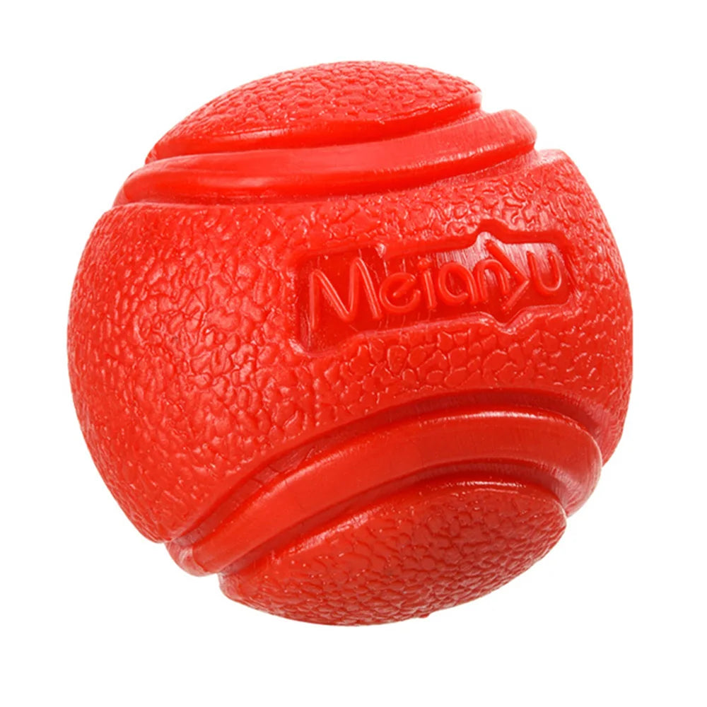 Dog Bouncy Rubber Solid Ball Resistance to Dog Chew Toys