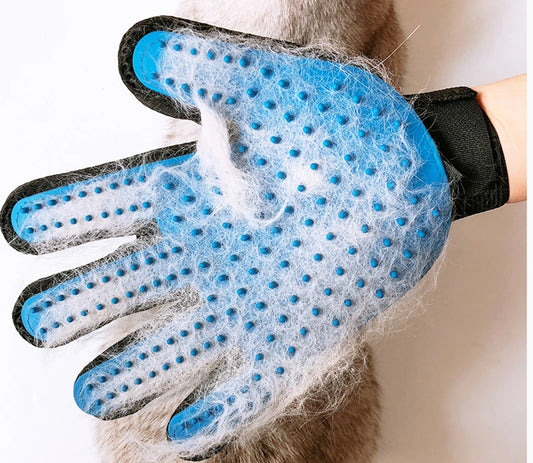 Pet Glove Cat Grooming Hair Deshedding Brush