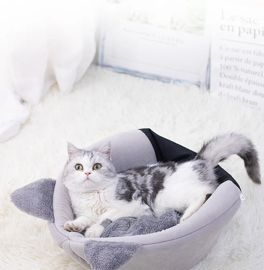 New Deep Sleep Comfort In Winter Cat Bed Iittle Mat Basket