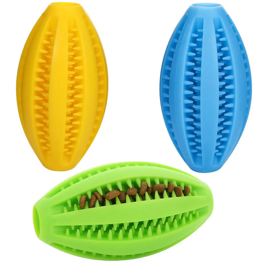 Pet Dog Chew Toys Teeth Cleaning Snack Ball