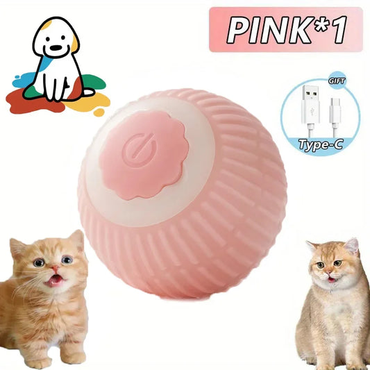 Toys for cats Rechargeable Pet Interactive Automatic Rolling Ball