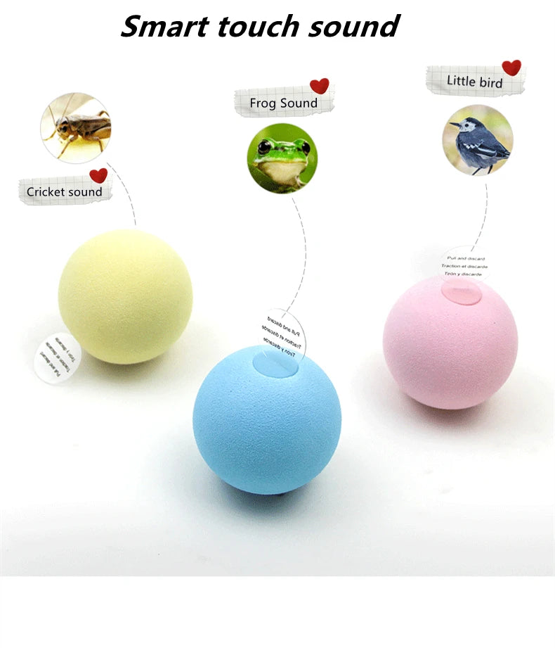 Interactive Ball Plush Electric Catnip Training Toy