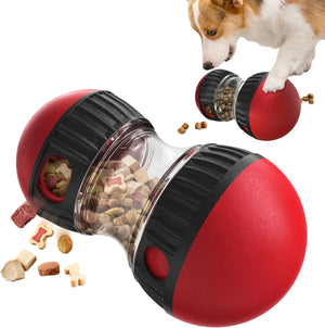 Dog Puzzle Toy Elliptical Track Rolling Increase Intelligence Ball Leaky Food Develop Good Habits Durable