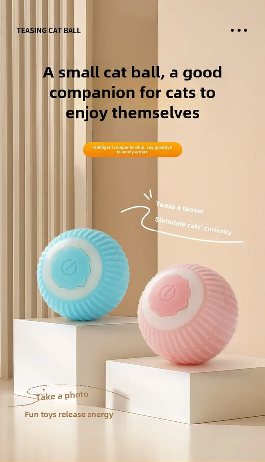 Toys for cats Rechargeable Pet Interactive Automatic Rolling Ball