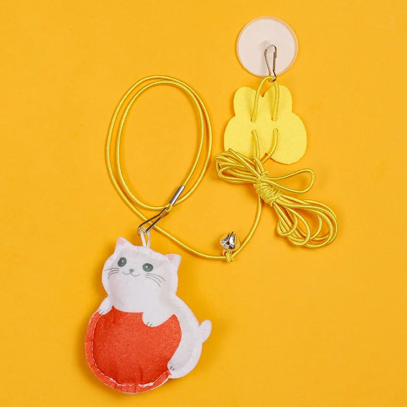 Interactive Cat Toy Hanging Simulation