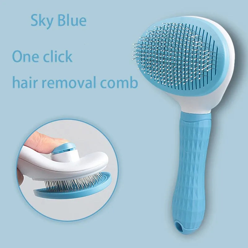 Pet Dog Hair Brush Cat Comb Pet Hair Remover Brush for Dogs Cats