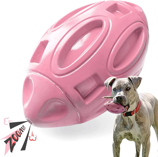 Squeaky Dog Toys for Aggressive Chewers Rubber