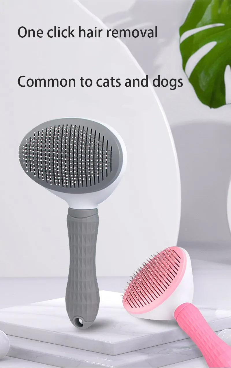 Pet Dog Hair Brush Cat Comb Pet Hair Remover Brush for Dogs Cats