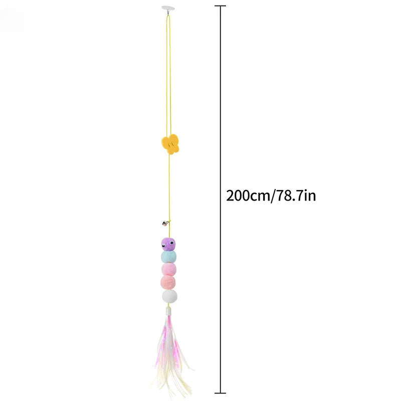 Interactive Cat Toy Hanging Simulation