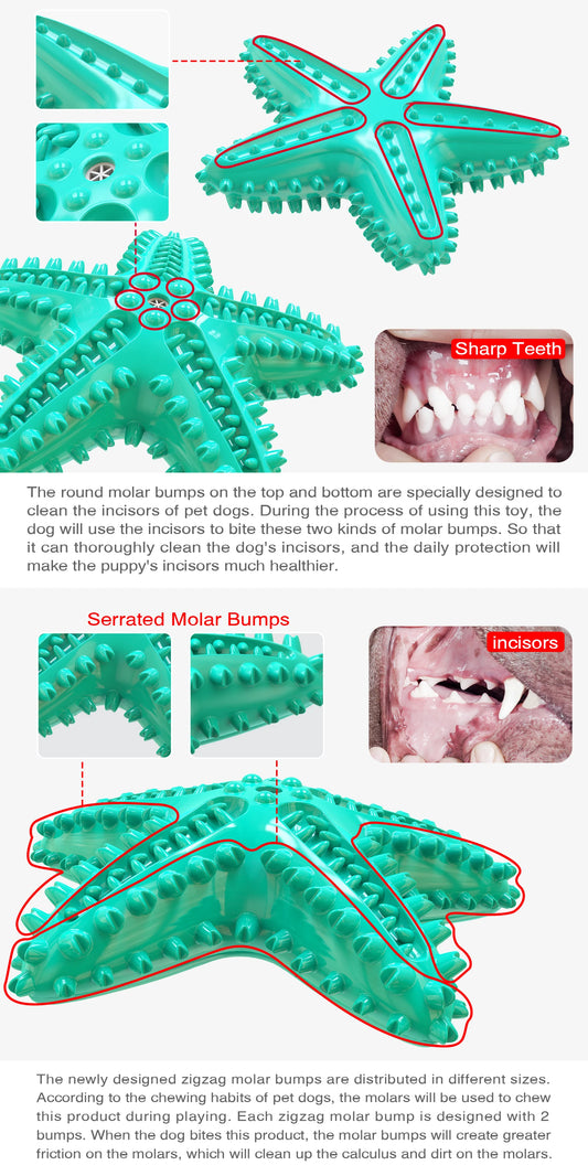 Dog Toys For Large Dogs Tooth Cleaning Chew