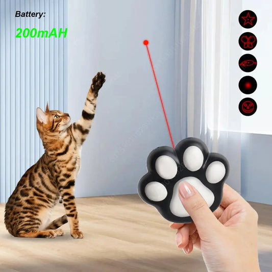 Interactive Cat Toys 5 Adjustable Patterns Training Chaser