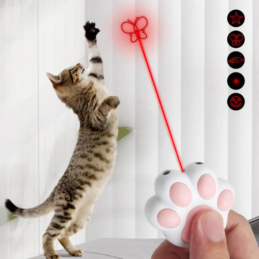 Interactive Cat Toys 5 Adjustable Patterns Training Chaser