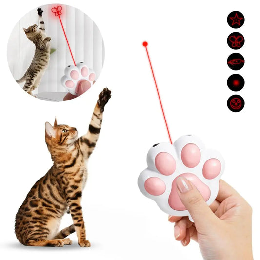 Interactive Cat Toys 5 Adjustable Patterns Training Chaser