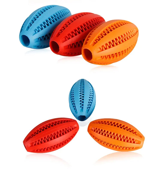 Pet Dog Chew Toys Teeth Cleaning Snack Ball