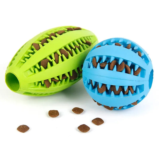 Pet Dog Chew Toys Teeth Cleaning Snack Ball