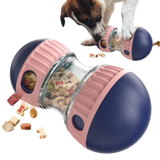 Dog Puzzle Toy Elliptical Track Rolling Increase Intelligence Ball Leaky Food Develop Good Habits Durable