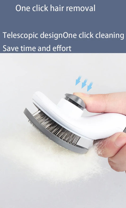 Pet Dog Hair Brush Cat Comb Pet Hair Remover Brush for Dogs Cats