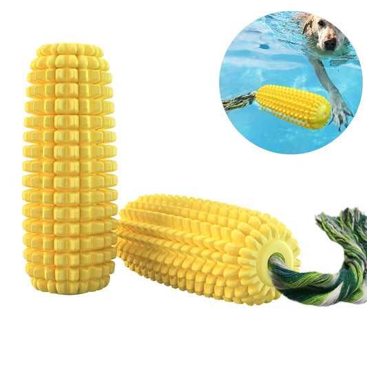 Corn Chew Dog Toy Outdoor Interactive Tooth Clean Bite Resistant Toys